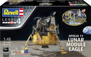 Сглобяем модел, Revell, Apollo 11, Лунен модул Eagle, 75 части