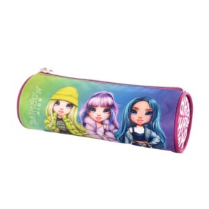 Единичен несесер, Astra, Rainbow High, Сребърен стил, Цилиндричен, Без аксесоари, 8 x 22 x 8 см