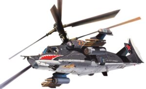 Авиомодел за сглобяване, Revell, Хеликоптер Kamov Hokum, 33 части