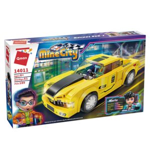 Конструктор, Qman, MineCity, Автомобил, Hornet VER-7, 189 части