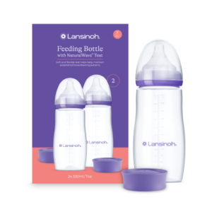 Lansinoh™ Комплект шишета с биберон NaturalWave 330 мл.