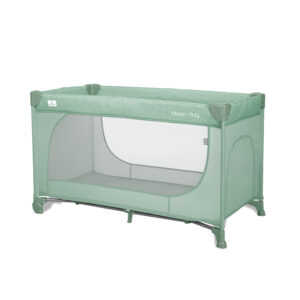 Сгъваема бебешка кошара Lorelli Moonlight 1 ниво Green