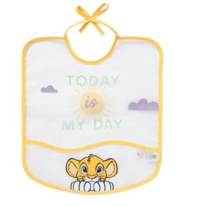 Водоустойчив лигавник Babycalin Cosy Time Lion King с джоб