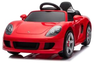 Ел. кола Porsche Carrera GT LUX червена