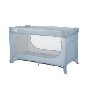 Сгъваема бебешка кошара Lorelli Moonlight 1 Blue ниво