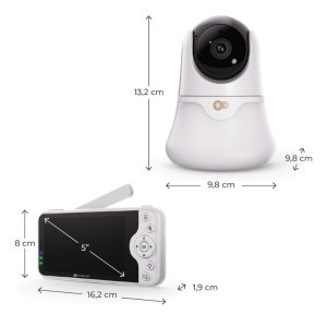 KinderKraft NITEEYE GLOW бебефон WHITE