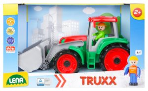 Количка за игра, Lena, Трактор, Truxx 34 см