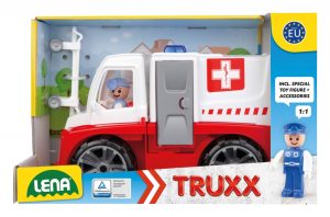 Количка за игра, Lena, Линейка с аксесоари, Truxx 29 см