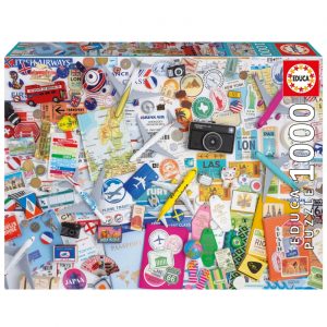 Пъзел, Educa, Туристически колаж, 1000 части