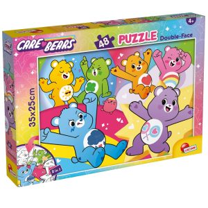 Пъзел, Lisciani, Care Bears, Двулицев пъзел 48 части