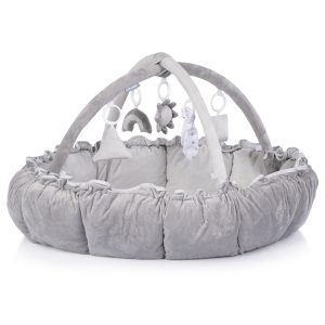 Център за игра с топки "Парти" сива