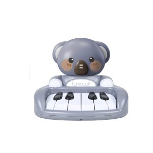 Играчка пиано Коала тъмно сива