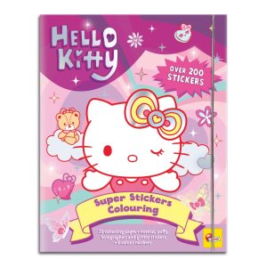 Творчески комплект, Lisciani, Hello Kitty, Книжка за оцветяване със стикери