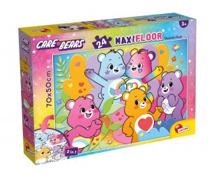Пъзел, Lisciani, Care Bears, Двулицев пъзел, 24 части