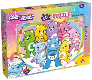 Пъзел, Lisciani, Care Bears, Двулицев пъзел, 60 части