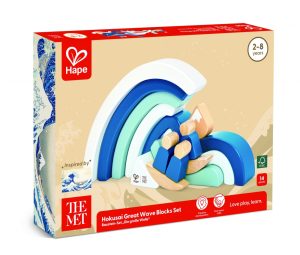 Комплект форми за подреждане, Hape, The Met, Голямата вълна на Хокусай, 14 части