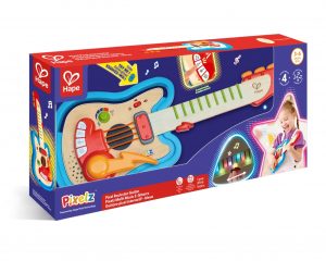 Интерактивна играчка, Hape, Pixelz, Рокстар китара