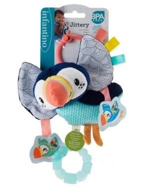 Бебешка сензорна играчка, Infantino, Птица