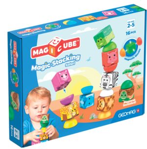 Магнитен конструктор, Geomag, Magicube, Сафари, 16 части