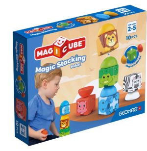 Магнитен конструктор, Geomag, Magicube, Сафари, 10 части