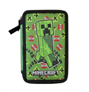 Двоен несесер с аксесоари, Astra, MINECRAFT, AC2, 20,5 х 13 х 4,5 см