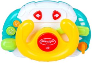 Бебешка активна играчка Playgro - Мини волан със звуци