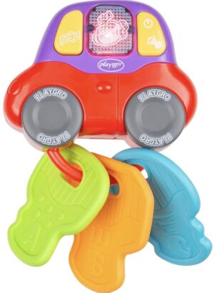 Музикална играчка със светлина и звуци Playgro - Активни ключове