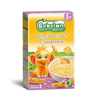Микро паста Bebelan - Кус-Кус, 5м+, 350 g