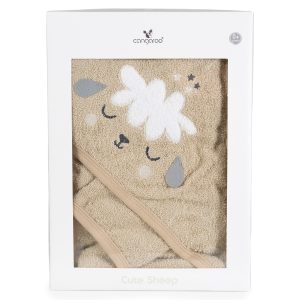Хавлия Cute Sheep 75/75 cm бежов