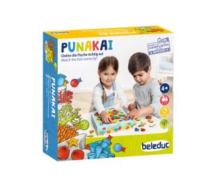 Настолна игра, Beleduc, Punakai, Цветни рибки, 45 части