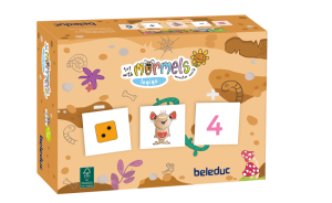 Дървена логическа игра, Beleduc, Mormels, Logigo, 54 части
