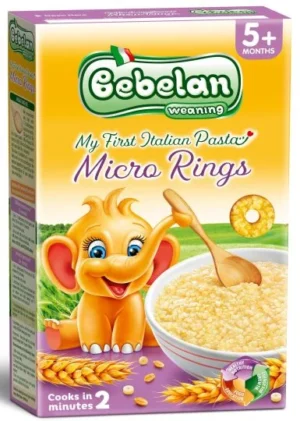 Микро паста Bebelan - Кръгчета, 350 g