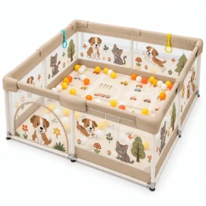 Бебешка мека ограда Sonne Woodora 120 х 120cm