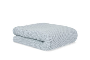 Плетено одеяло Bonjourbébé Organic blue