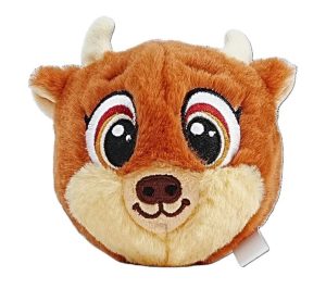 Плюшена подскачаща топка, Bouncibles, Кафяв бик Тео