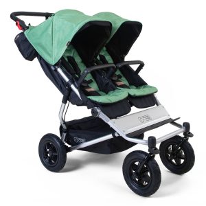 Детска количка за близнаци Duet Heritage Plus V4, Matcha