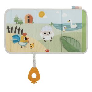 Сензорна играчка Tiny Love 2-in-1 Tummy Time Farmers Funday, 0м+