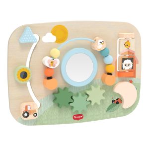 Дървена дъска с активности TINY LOVE Farmers Funday, 9м+