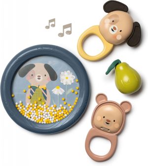 Комплект бебешки играчки за музикални открития, Taf Toys, 4 части