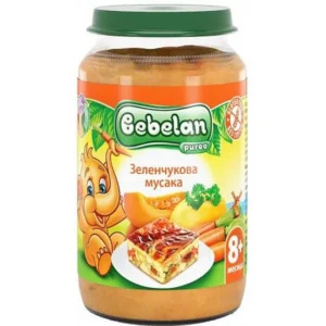 Ястие Bebelan Puree - Вегетарианска лазаня, 8 м+, 220 g