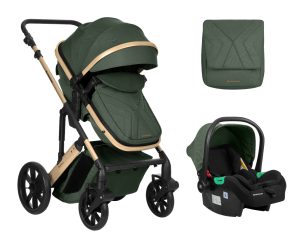 Комбинирана количка 3в1 трансф. седалка Darling Army Green 2024