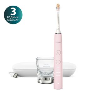 Четка за зъби Philips Sonicare DiamondClean 9000 HX9911/21, розова