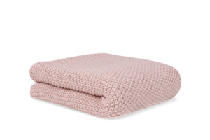 Плетено одеяло Bonjourbébé Organic pink