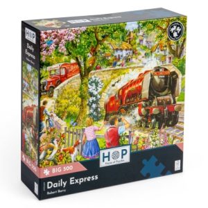 Пъзел с едри части 500 - Ежедневният експрес - The House of Puzzles