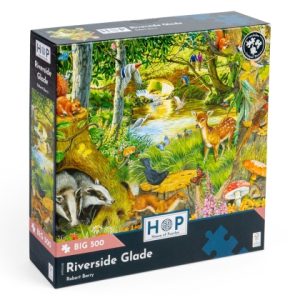 Пъзел с едри части 500 - Поляна край реката – The House of Puzzles
