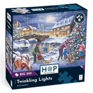 Пъзел с едри части 250 - Блещукащи светлини - The House of Puzzles