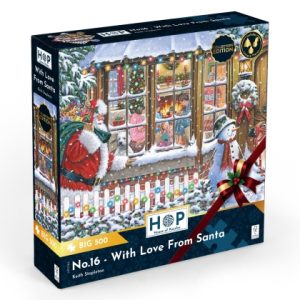 Пъзел с едри части 500 – Дядо Коледа – The House of Puzzles