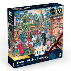 Пъзел с едри части 500 - Разглеждане на витрини - The House of Puzzles