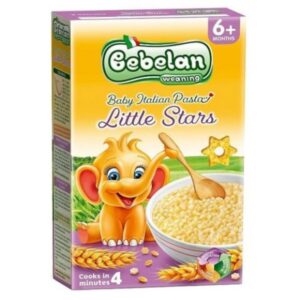 Микро паста Bebelan - Звездички, 6 м+, 350 g