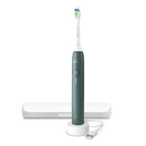 Електрическа четка за зъби Philips Sonicare 3100 HX4033/26 горско зелено, с кутия